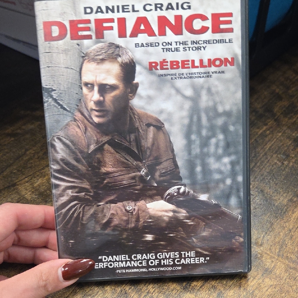 Defiance DVD with Daniel Craig